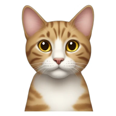 beautiful cat sticker