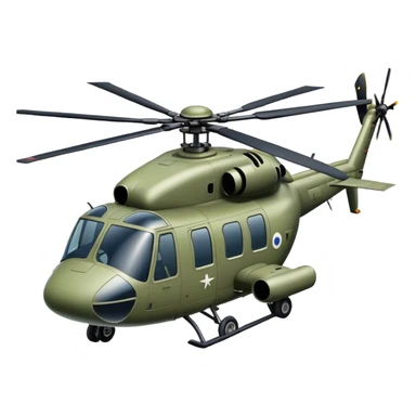 military helicopter sticker