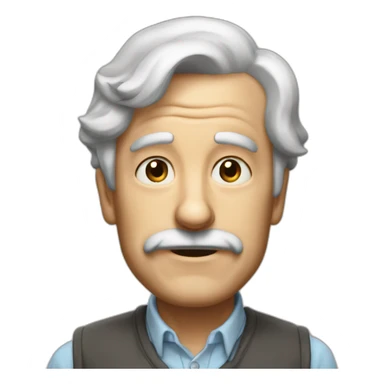 55 old soft engenieer grumbling sticker