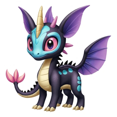 Meloetta-Cresselia-Palkia-Spyro-Toothless-Stitch-Fakémon-creature-hybrid sticker