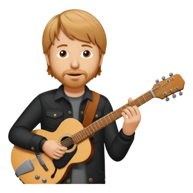 Trey anastasio playing guitar sticker