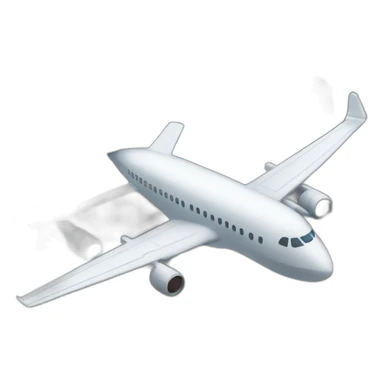 plane around earth sticker