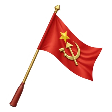 Soviet union flag sticker