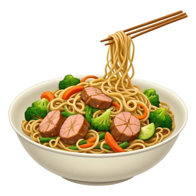 Chow mein sticker