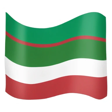 chechnya flag sticker