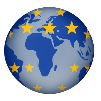 EU global gateway logo instead of mouth sticker