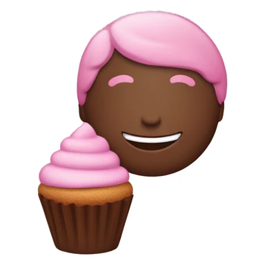 Varm choklad som är rosa sticker