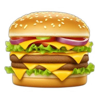 McDonald’s big Mac sticker