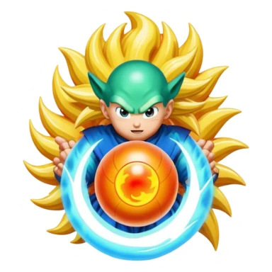 dragon ball fusion  sticker