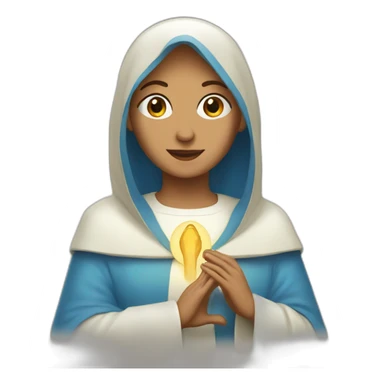 Holy mary sticker