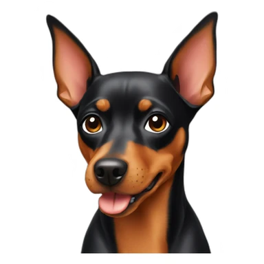 pinscher sticker