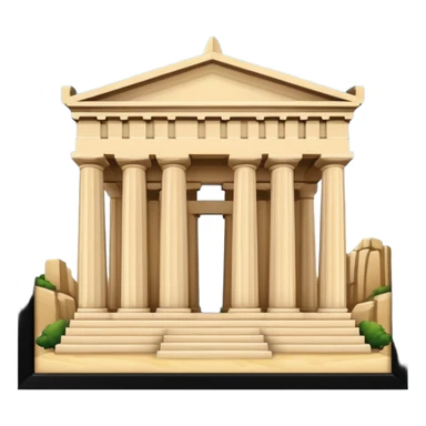 The Greek Temple sticker