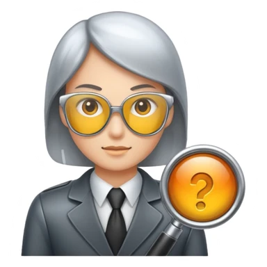 evaluator icon agent sticker