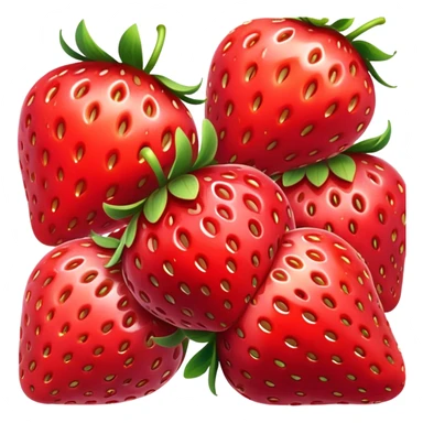 Macerated strawberries ￼ sticker