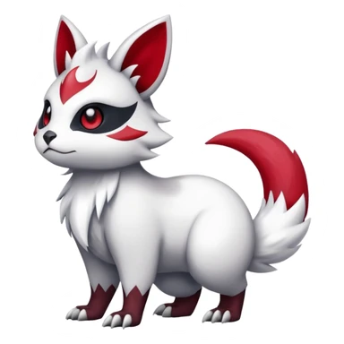 Furret-Absol-Zangoose-Hybrid (Full body) sticker