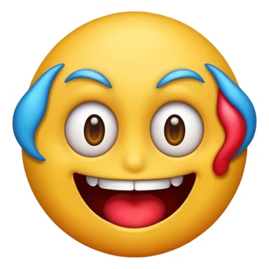 Very, very, very very freaky emoji sticker