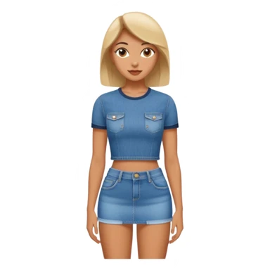 Sexy Mini skirt very short sticker