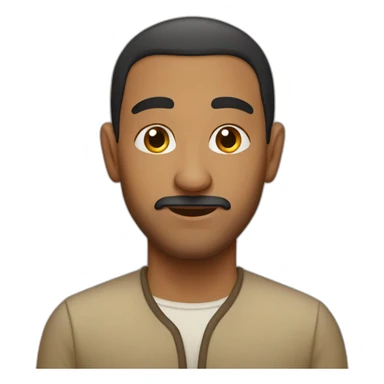 Moraccan man sticker