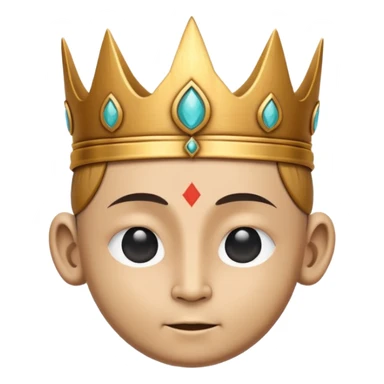 monk crown object icon, simple spiritual headpiece, wooden or bronze texture, minimal sacred design, subtle mystical aura, 3D cartoon style, mobile game icon style, centered, clean background, no text, no watermark
 sticker