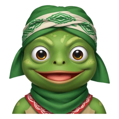 mach mir pepe emotes für twitch im chicano style sticker
