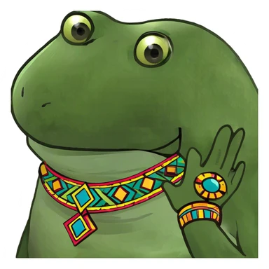 Western Aztec jewelry  sticker