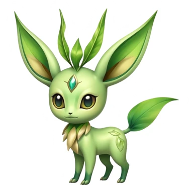 Shiny Exotic Bayleaf-Celebi-Leafeon-Hybrid-Creature sticker