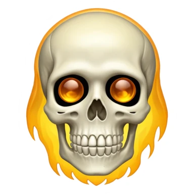 Aura skeleton sticker