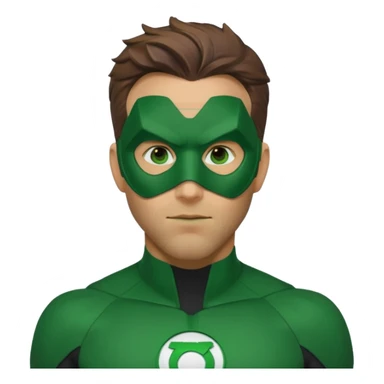 green lantern ryan reynolds sticker