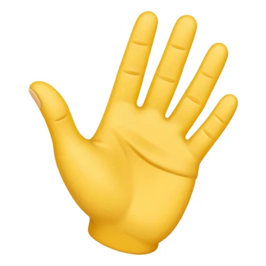 Make a YVL hand emoji doing the YVL hand signal sticker