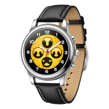 analog wrist watch sticker