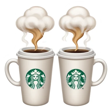 make a couple star bucks emojis sticker