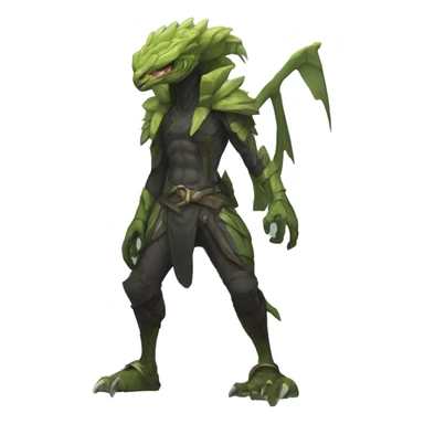 Cool Edgy Vernid species full body sticker