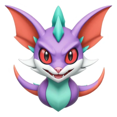 Noivern-Delcatty-Pokémon  sticker