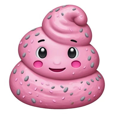 Pink Poop sticker
