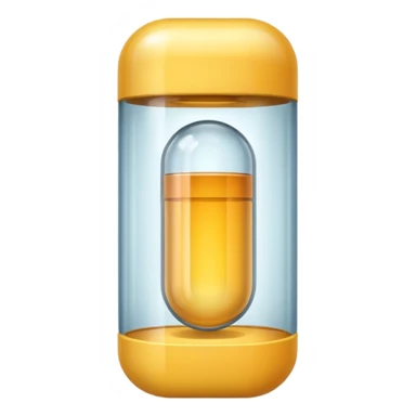 clear capsule sticker