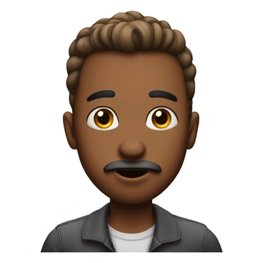 Man blowing a kiss filled with love sticker