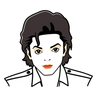 Michael Jackson sticker