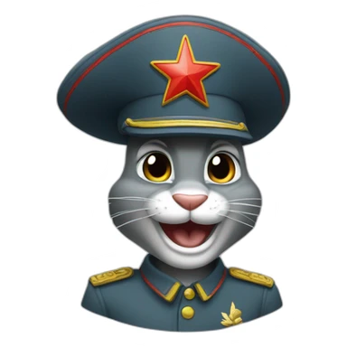 Communiste bugs bunny sticker