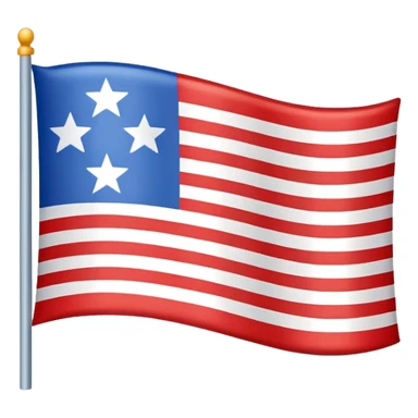 Bandera con tres líneas sticker