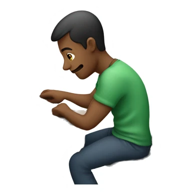 IT guy fixing computer sticker