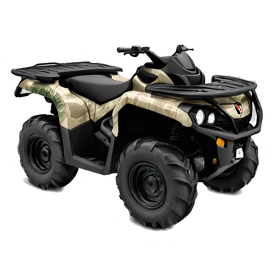 Canam outlander atv 500 camo  sticker