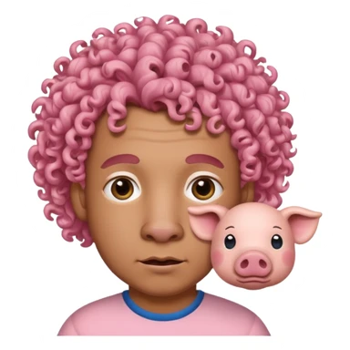 Militar con cara de cerdo sticker