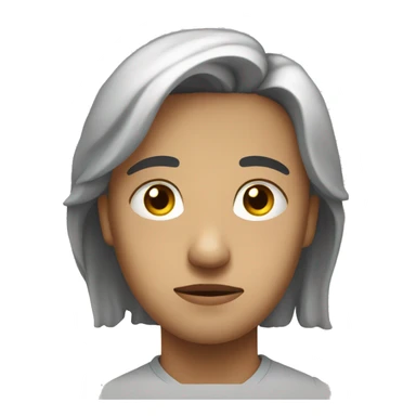 tristeza y desagrado sticker