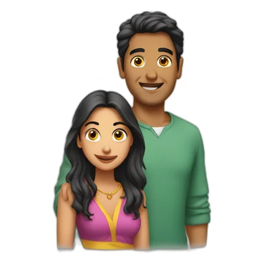 Jethalal with daya sticker