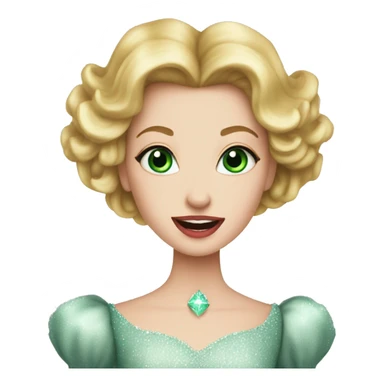 Glinda wicked sticker
