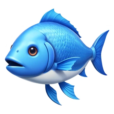 Blue fish fortnite sticker