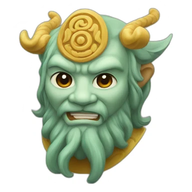 name of a god in Chinese mythology sticker