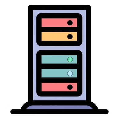computer server rack sticker