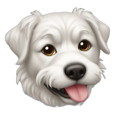 mini shchnauzer salt and peper sticker