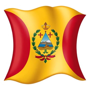 Flag of sicilia  sticker